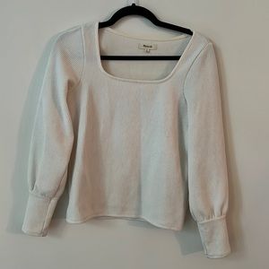 Madewell Square Neck Sweater Size Small